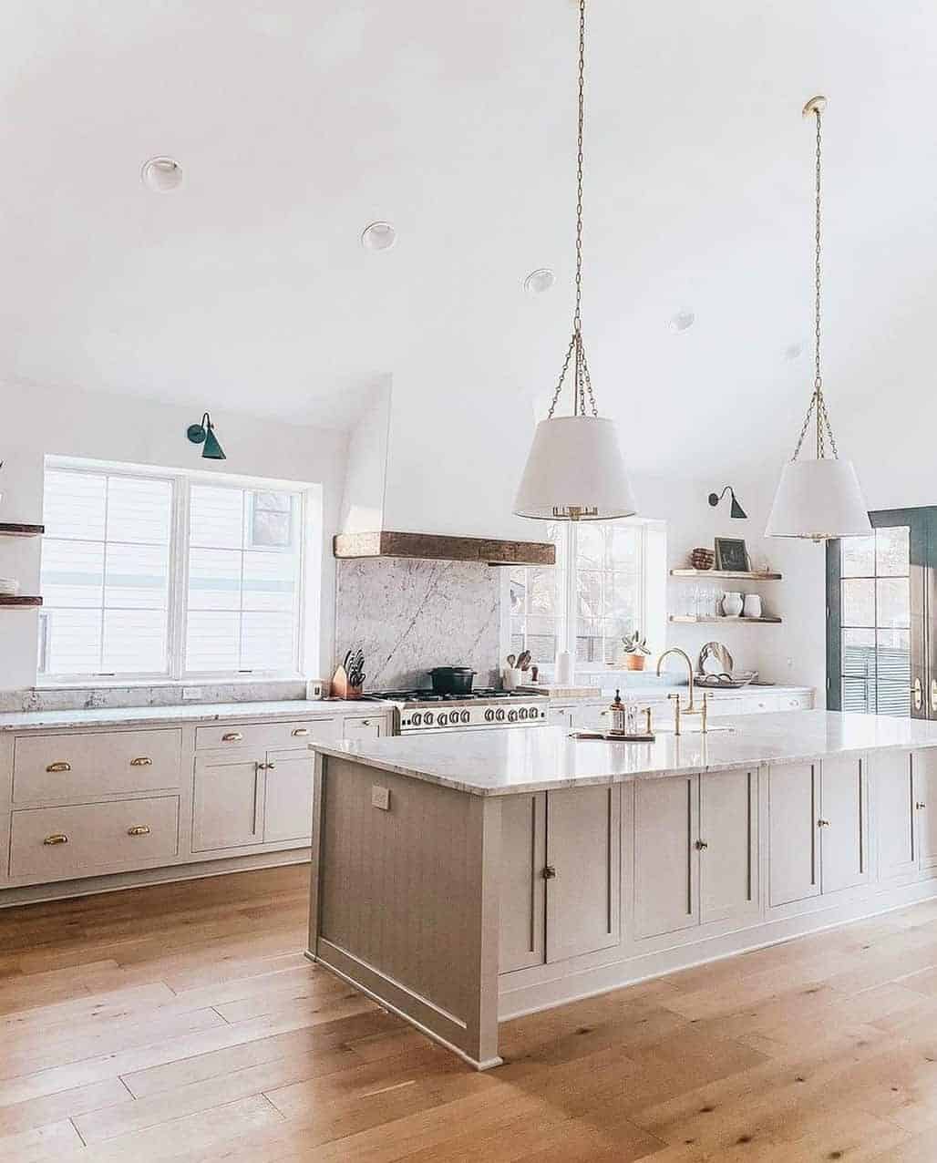 17 of  Wooden Accents in Neutral Kitchen