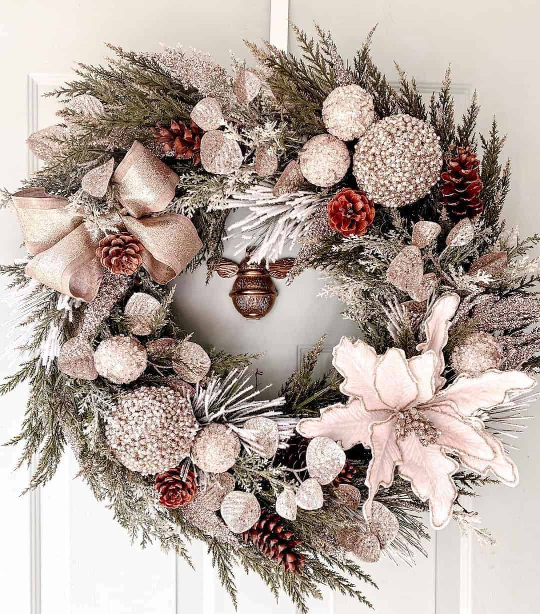 18 of  Winter Front Door Styling