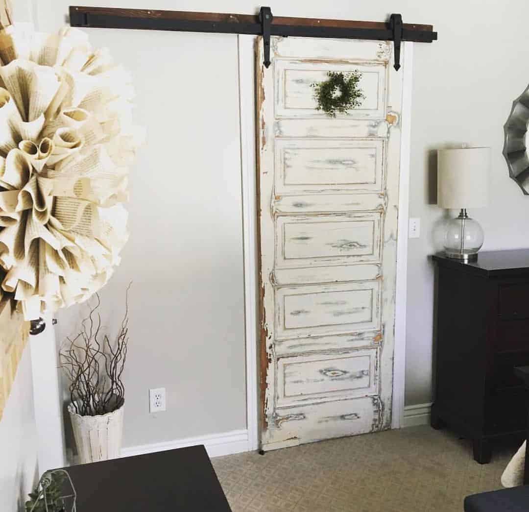 16 of  Rustic Barn Door in Modern Farmhouse Bedroom