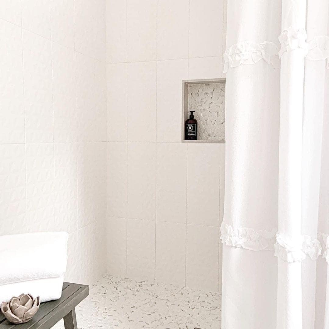 13 of  Subtle Textures to Style a Shower