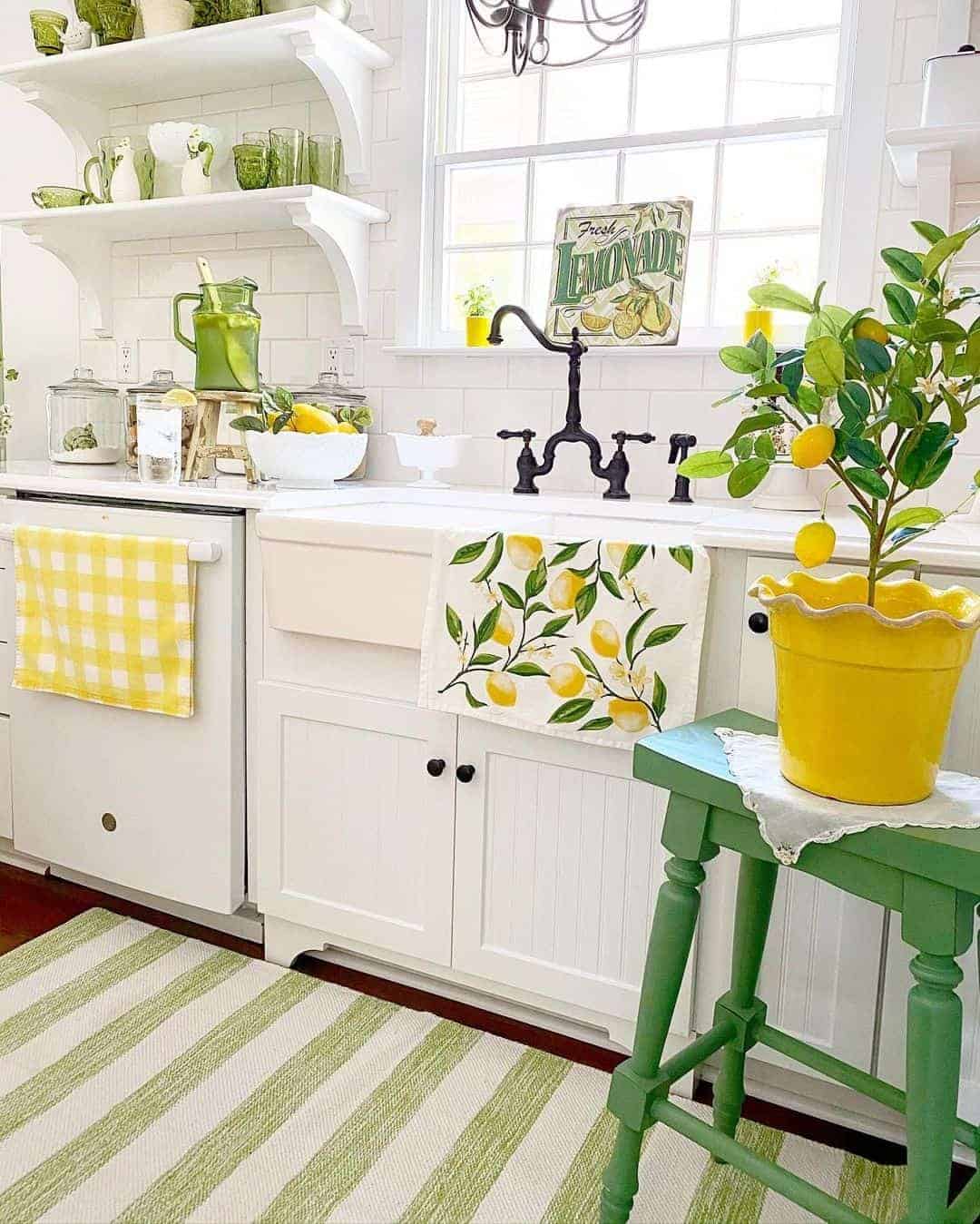 17 of  Yellow Kitchen Décor for Spring and Summer