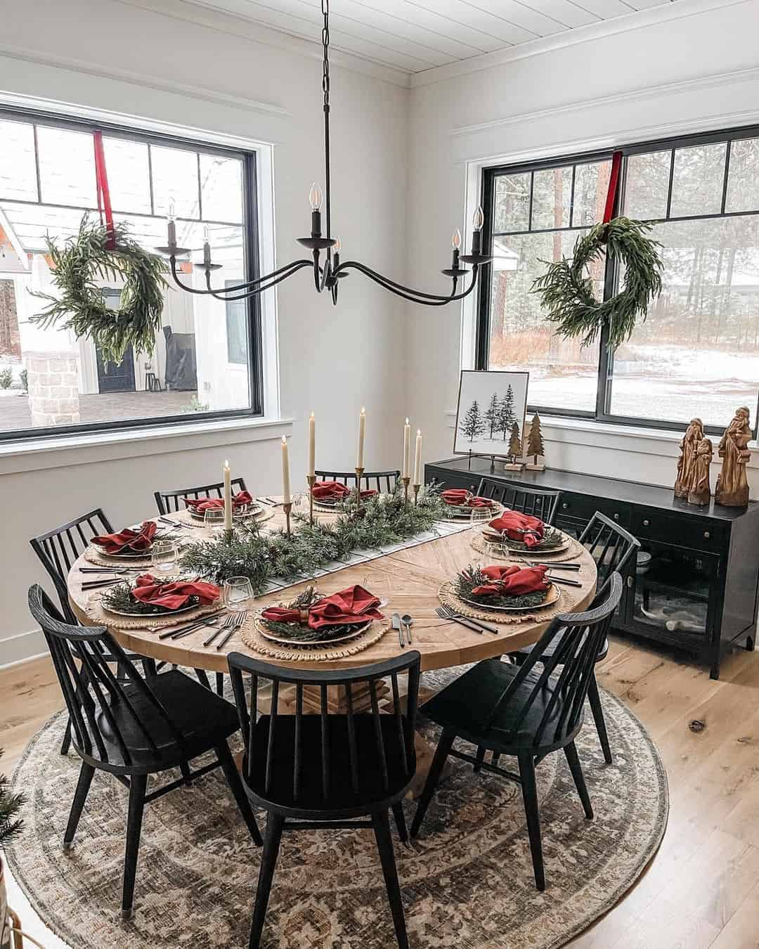 18 of  Traditional Holiday Dining Room