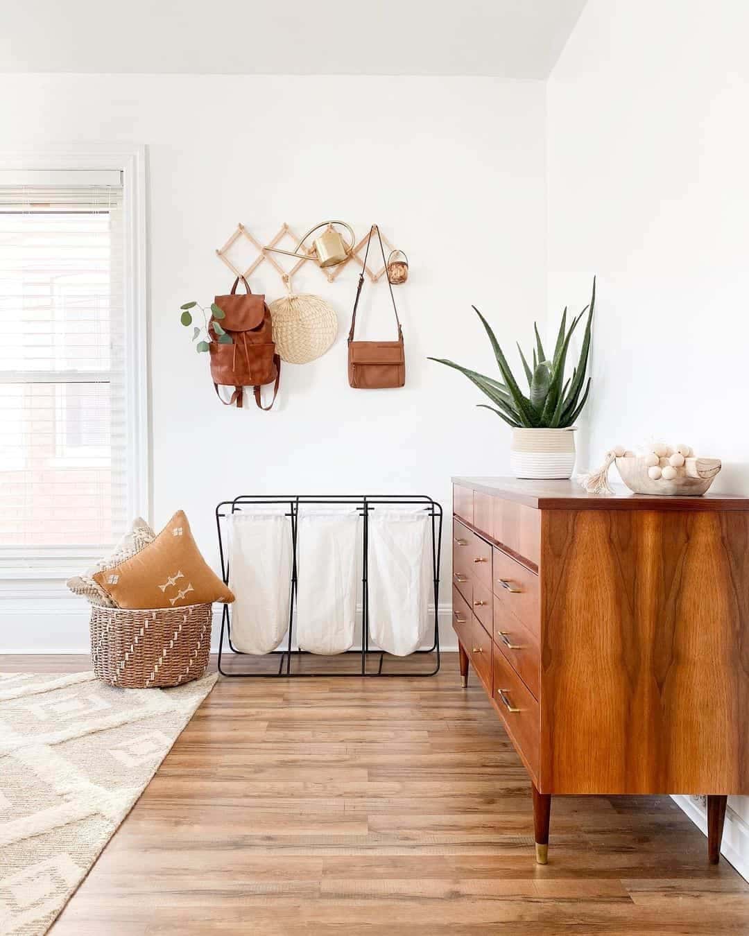 22 of  Varying Wood Stains Create Boho Aesthetic