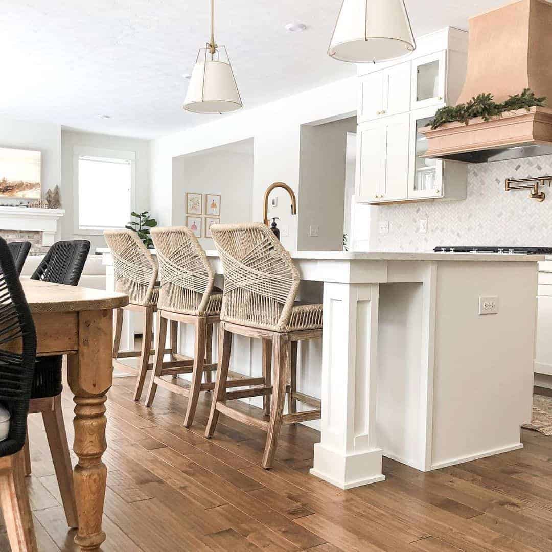 25 of  White Kitchen Island with Outlet and Legs