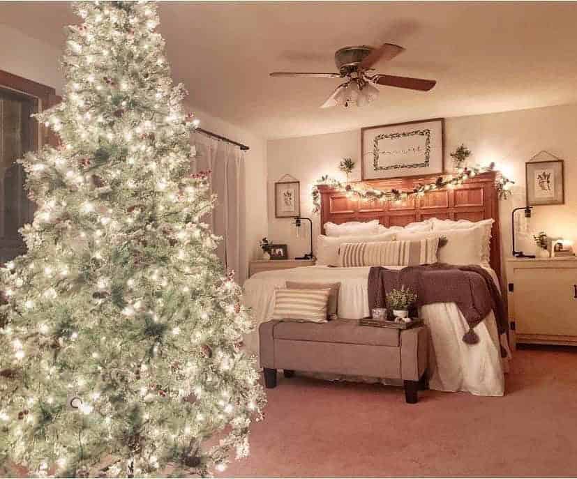 05 of  Grand Millenial Winter Wonderland Bedroom