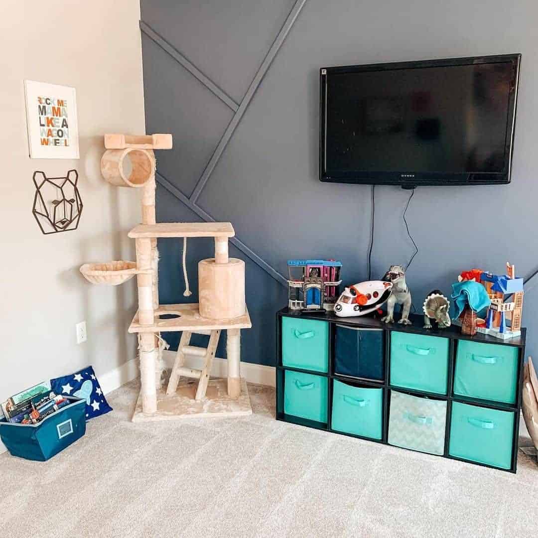 21 of  Boy’s Playroom With Blue Accent Colors