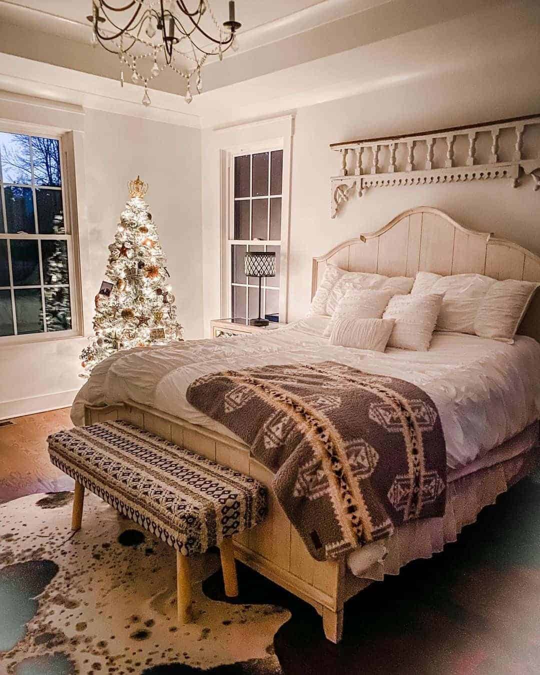 02 of  Boho Western Winter Wonderland Bedroom