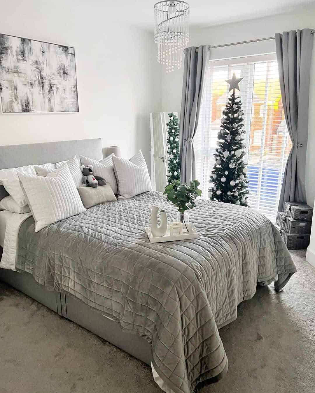 13 of  Subtle Christmas Decor in Bedroom