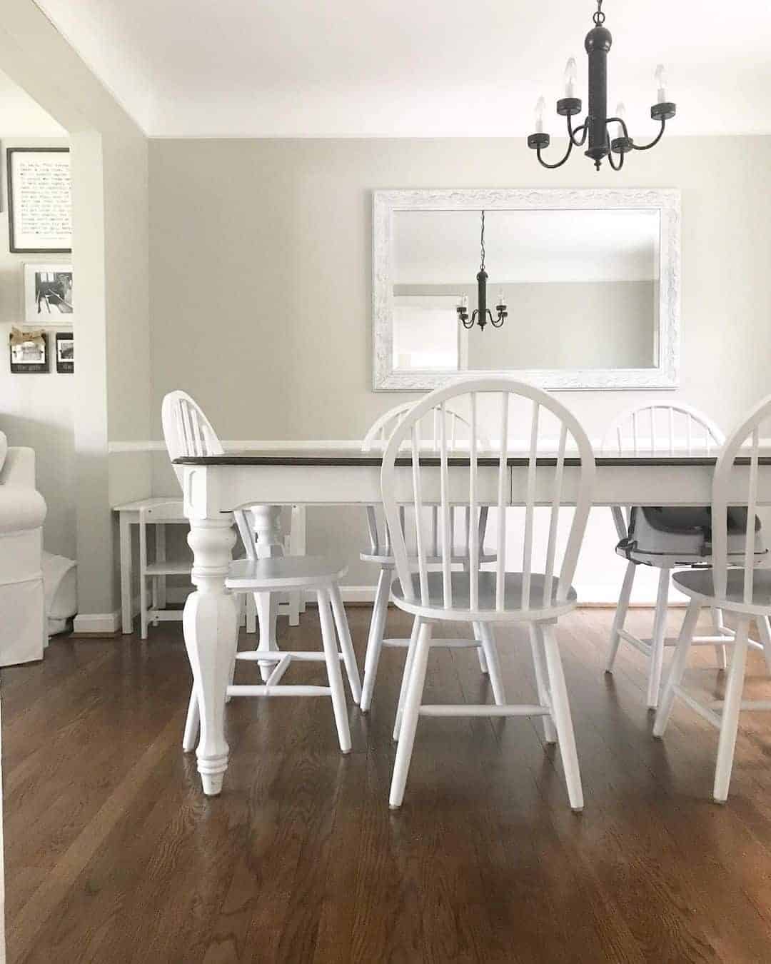 05 of  Windsor Chairs on Wood Flooring