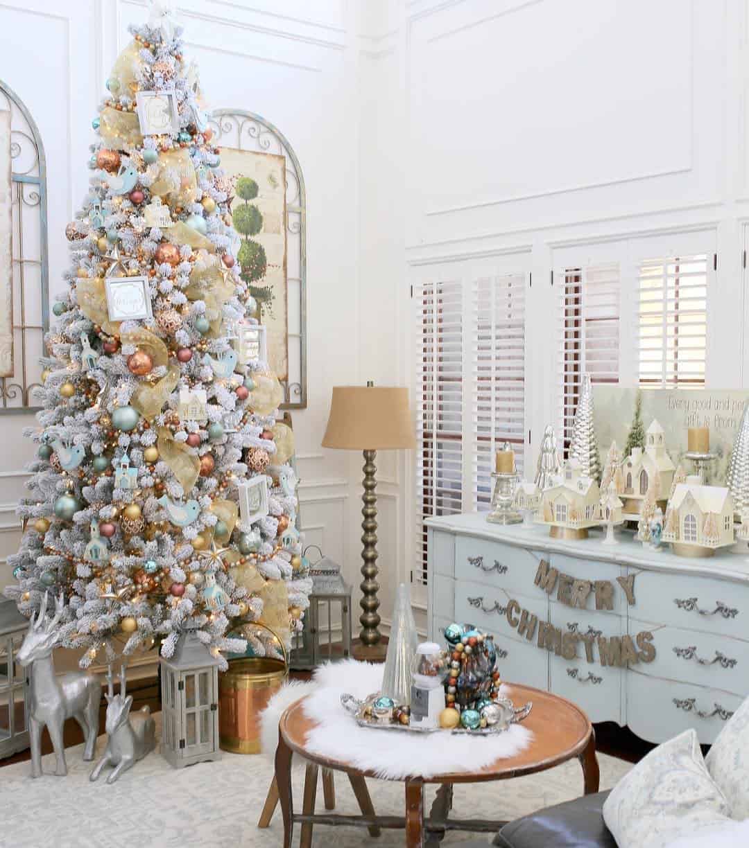 28 of  Pastel and Metallic Winter Wonderland Ideas