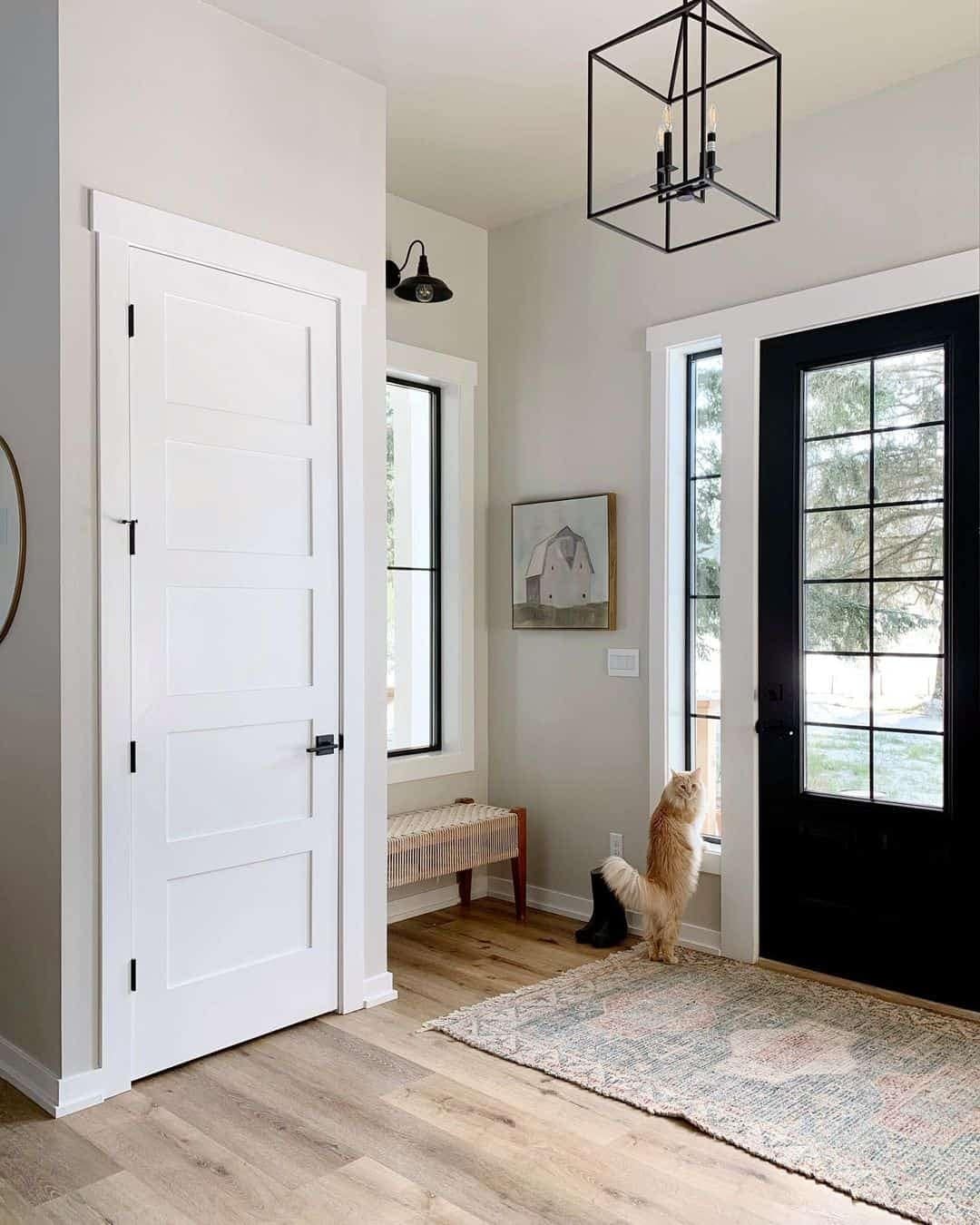 13 of  5 Panel Closet Door in Entryway